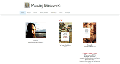 Desktop Screenshot of maciejbielawski.com